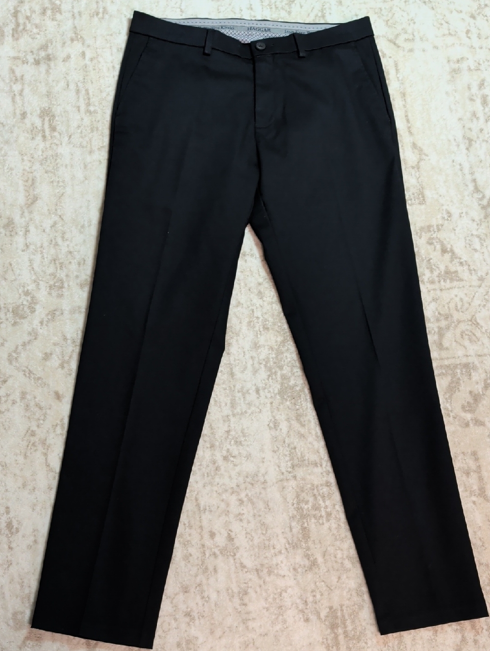Haggar Classic Black Dress Pants 32x32